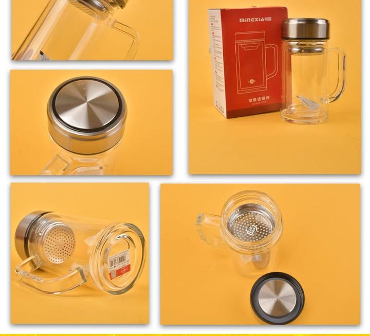 雙層玻璃杯 ~$25
