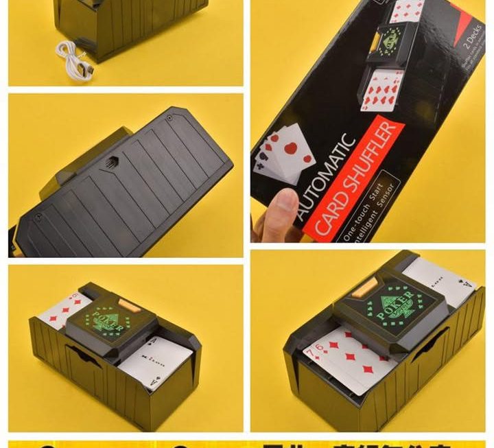 自動感應電動洗啤牌機~$59