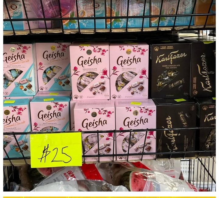 Geisha 朱古力糖~$25