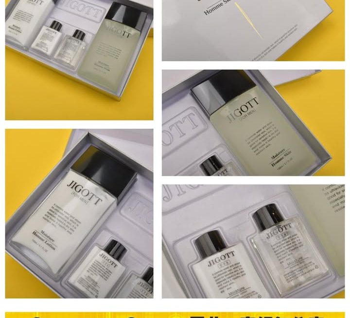 Jigott Moisture男士皮膚護理套妝 ~$29