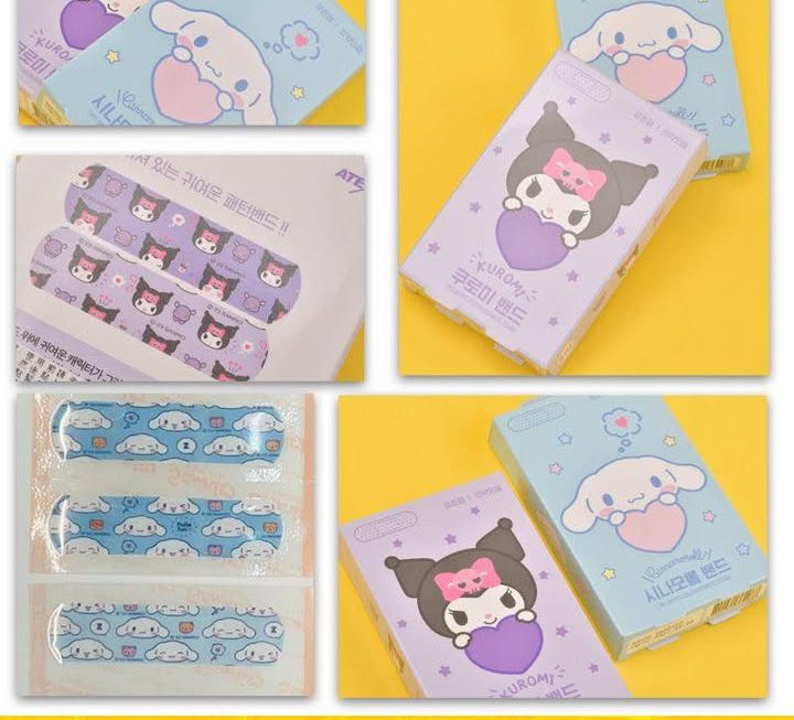 Sanrio 玉桂狗 & Kuromi 膠布~$15/盒