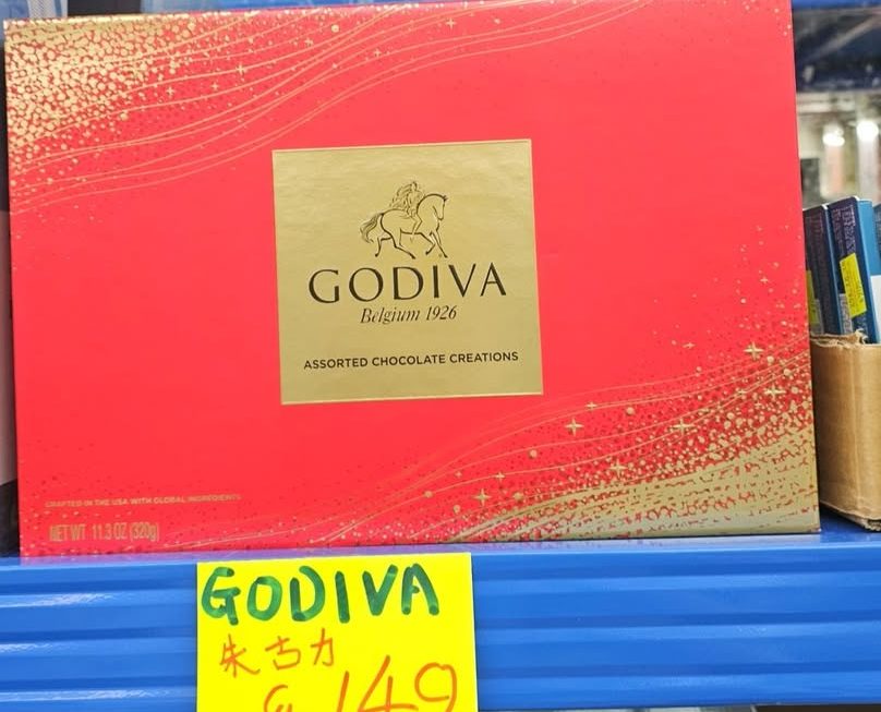 $149 朱古力收銀處最後少量