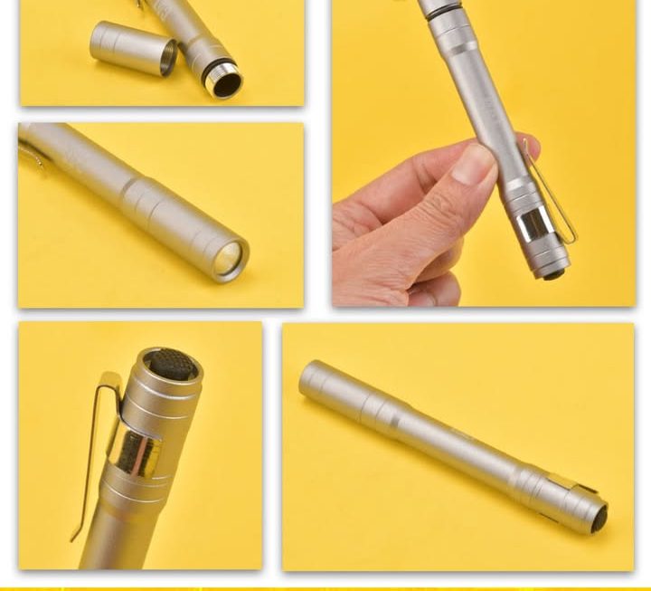 便携式筆型手電筒~$15