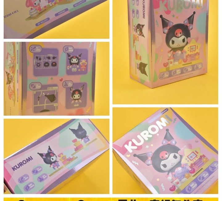 Kuromi模型套裝~$45