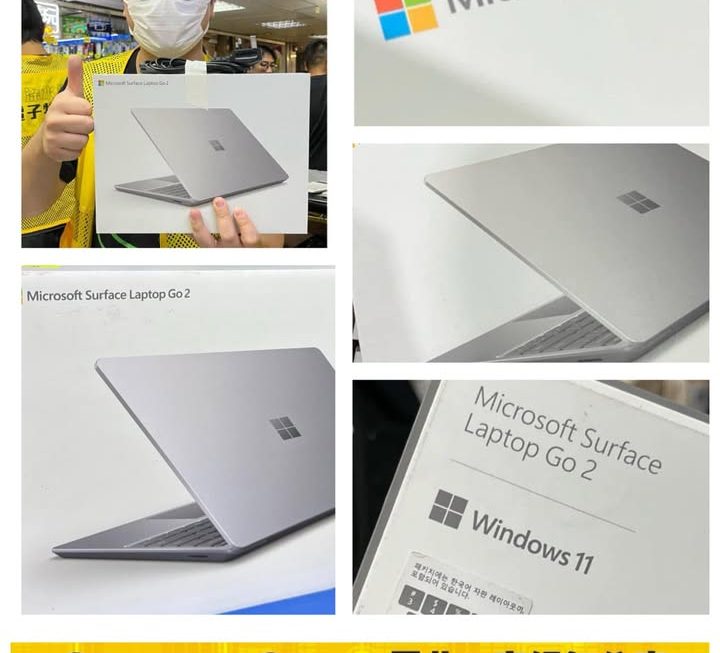 Microsoft Surface Laptop Go 2 ~$2100
