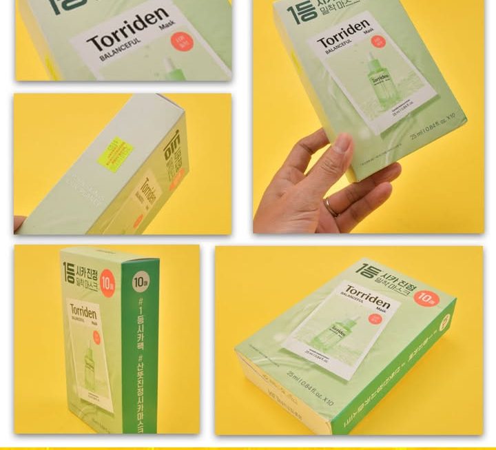 Torriden積雪草保濕鎮靜面膜~$105