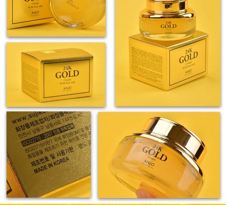 ANJO 24K黃金霜~$45