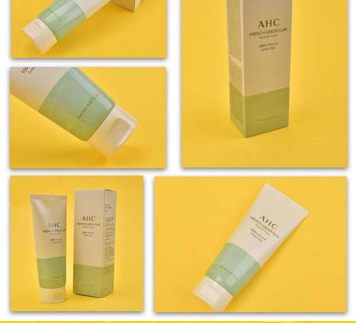 AHC法國溫泉深海綠泥洗面乳~$49