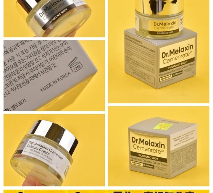 Dr. Melaxin Cemenrete 鈣因子皮秒煥膚面霜~$115