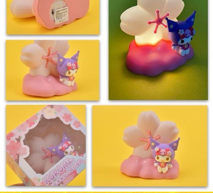 Kuromi 櫻花造型光小夜燈~$29