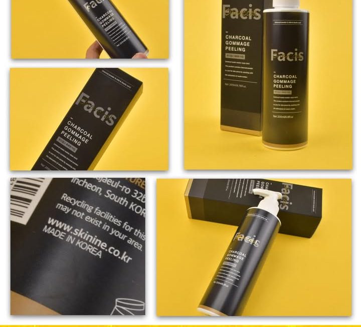 Facis木炭面部去角質霜~$25