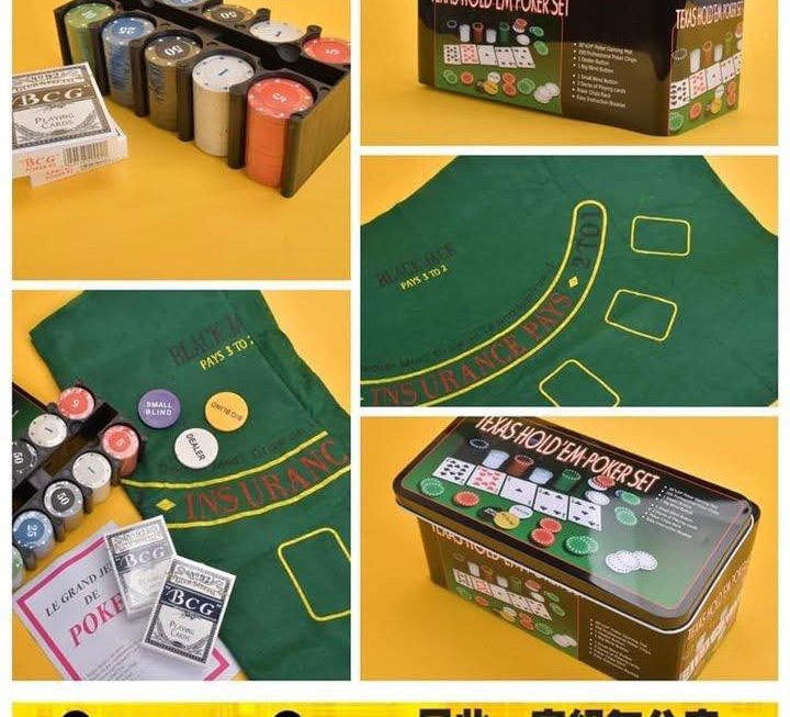 富豪版德州撲克套裝 ~ $49
