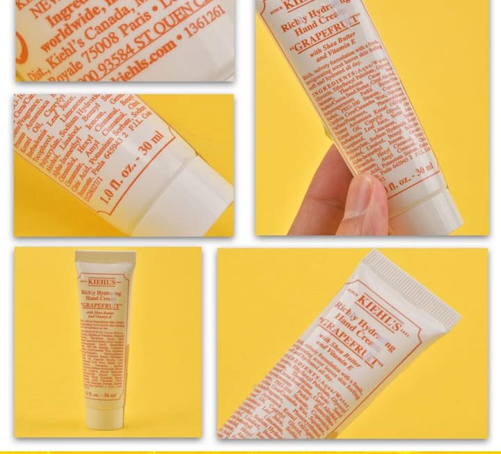 Kiehl’s西柚保濕護手霜~$15
