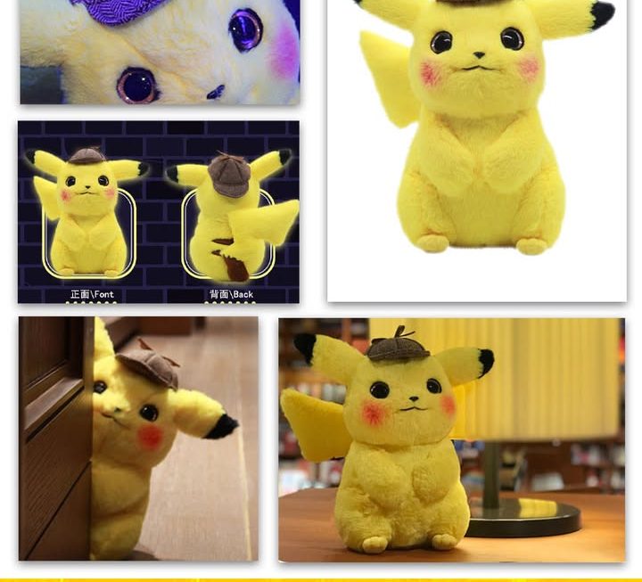 Pokémon 比卡超毛公仔~$39