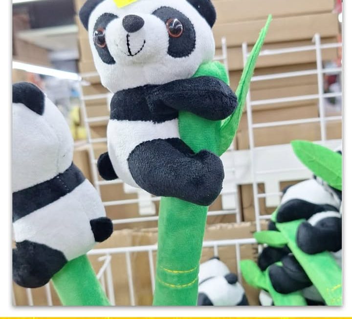 家姐定細佬熊貓公仔~$15/個