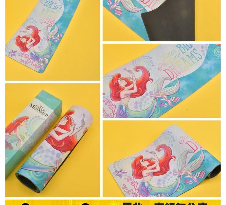 迪士尼小魚仙滑鼠墊~$19