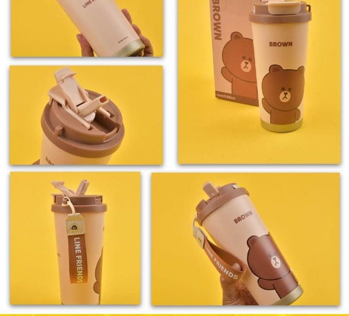 Line Friends不銹鋼保溫杯~$69