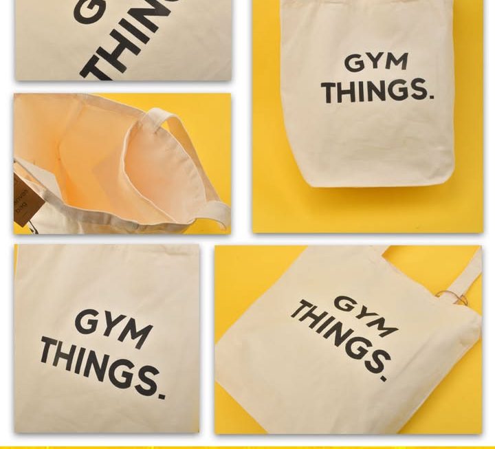 GYM THINGS手提環保袋~$5