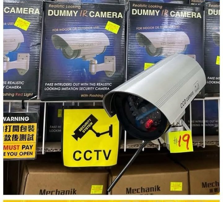 假狗CCTV防盜鏡頭仔~$19