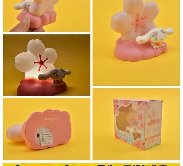 Sanrio 玉桂狗 櫻花造型光小夜燈~$29