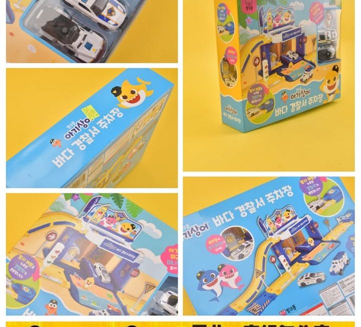 韓國baby shark警車仔玩具～$145