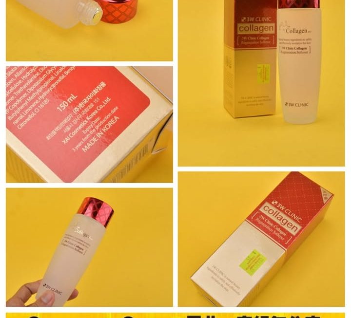 3W CLINIC膠原蛋白再生爽膚水~$35