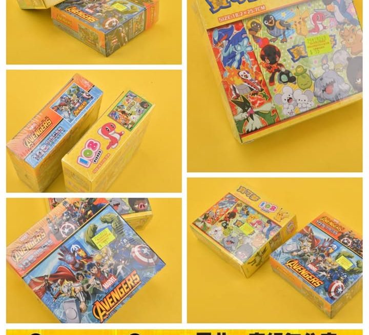 迪士尼MARVEL/Pokémon砌圖 ~$55/盒