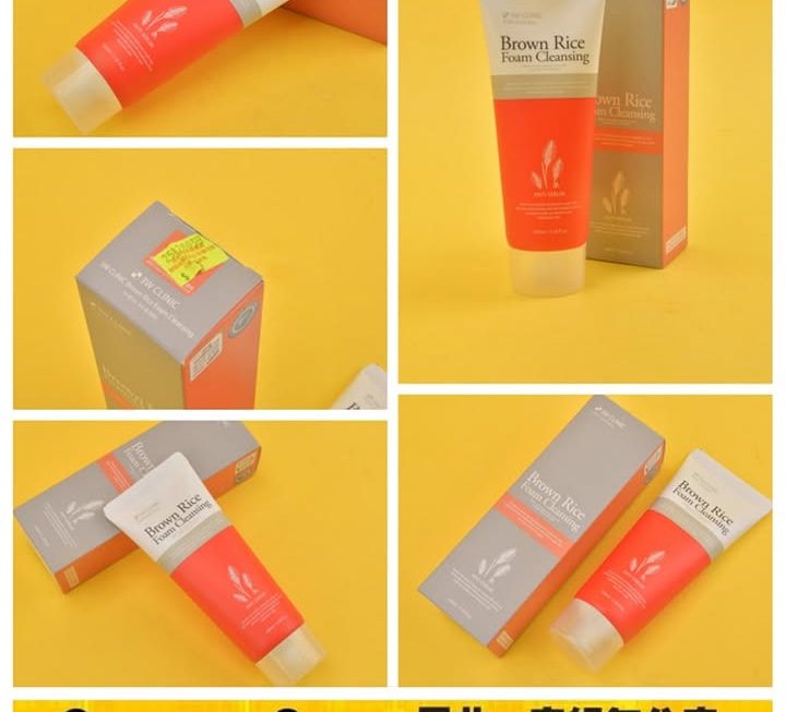 3W CLINC糙米潔面泡沫~$10