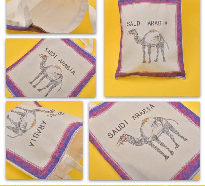 SAUDI ARABIA手提環保袋~$5
