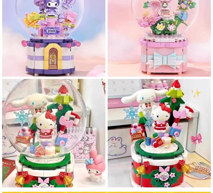 Sanrio 積木音樂盒～$109