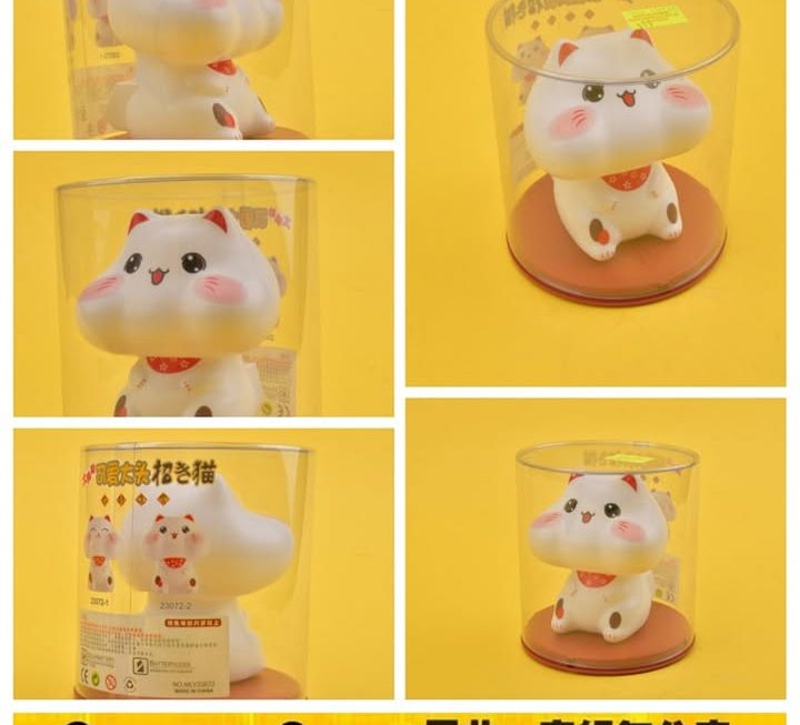 搖頭招財貓貓公仔~$19/隻