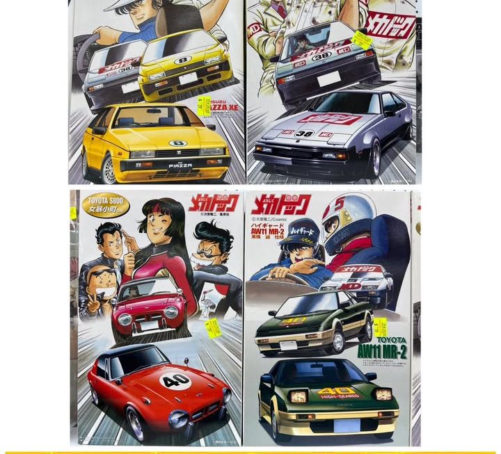 請多指教跑車郎中（よろしくメカドック）汽車模型~$39
