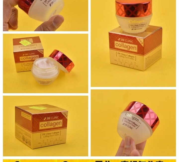 3W CLINIC膠原蛋白修護眼霜~$35