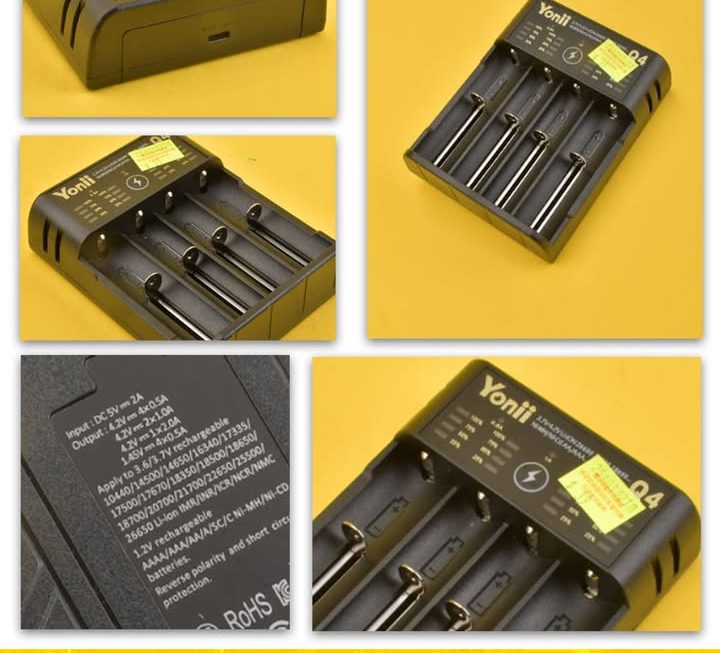 Yonii.USB充電池器~$39