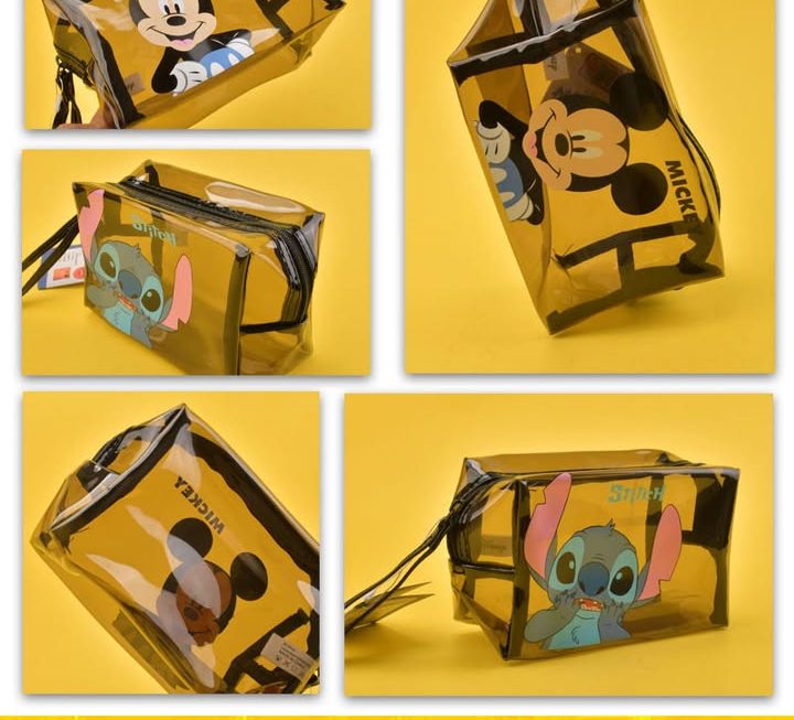 Disney半透明收納袋仔~$25/款