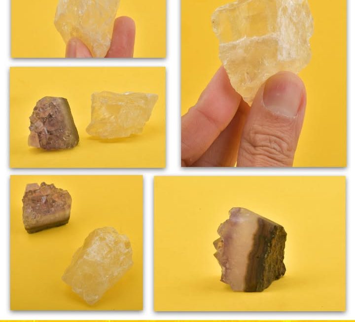 各款迷你紫/白水晶~$25/粒
