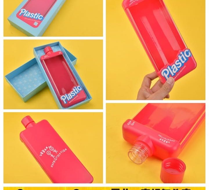 Plastic便携式方形水樽 ~$10