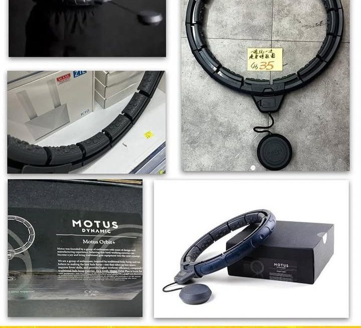 Motus Orbit+便攜式健身減脂呼拉圈~$35