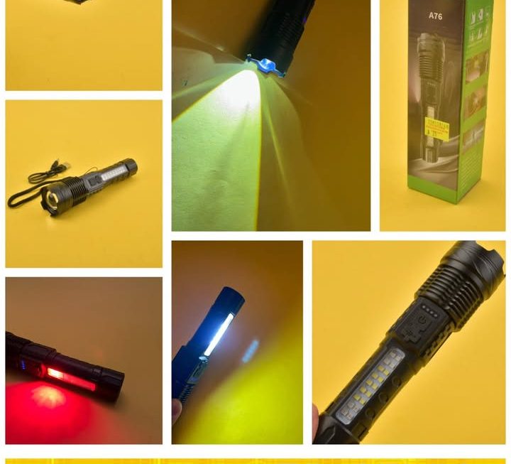 多用途強光手電筒 ~$35