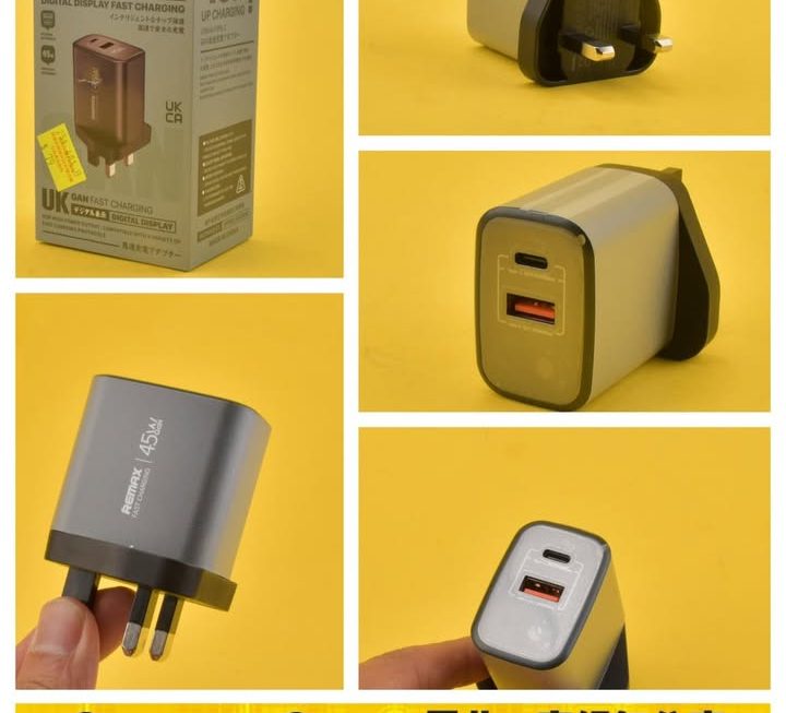 Remax 45W GAN USB 充電火牛 ~ $79