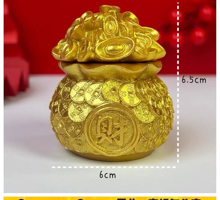 財源滾滾發財擺設~$9