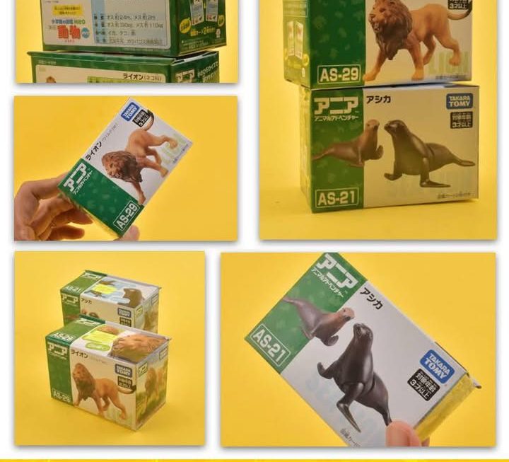 Tomy動物模型玩具~$19/款