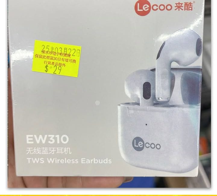 Lecoo.EW310無線藍芽耳機~$29
