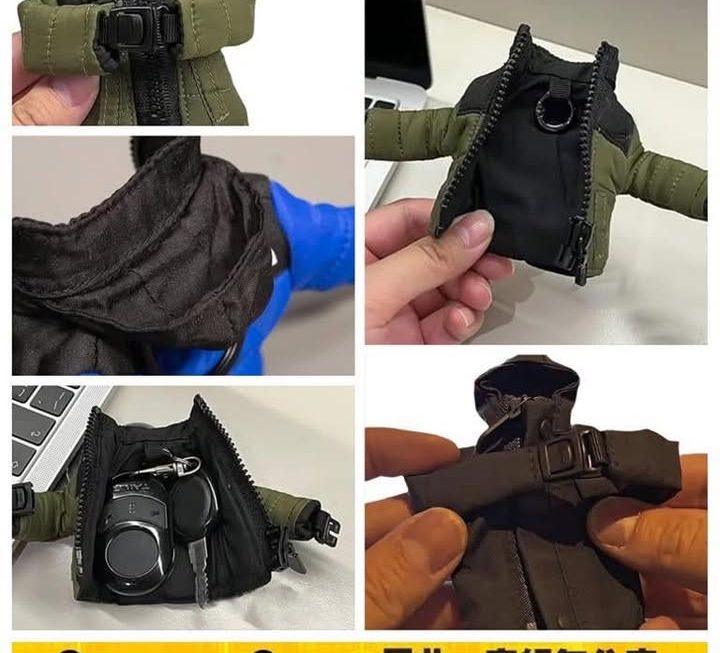 羽絨外套型鎖匙扣~$19/隻