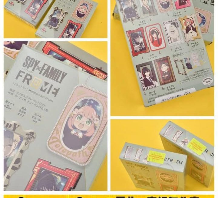 SPY×FAMILY間諜家家酒 迷你相框組合 盲盒~$15/盒