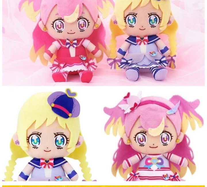 BANDAI  光之美少女-毛公仔～ 友愛天使 ~$25/個