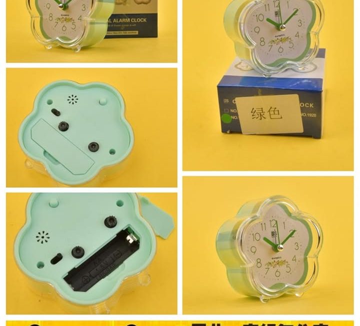 靚靚花花造型鬧鐘~$15