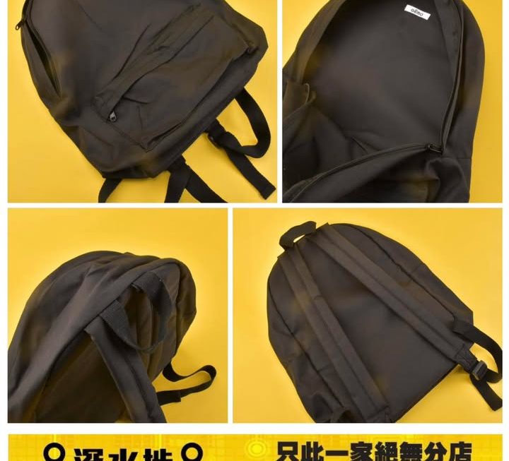 輕便式背囊書包~$15