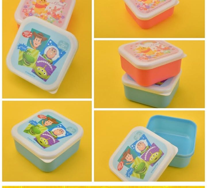 Disney食物收納盒~$25/個