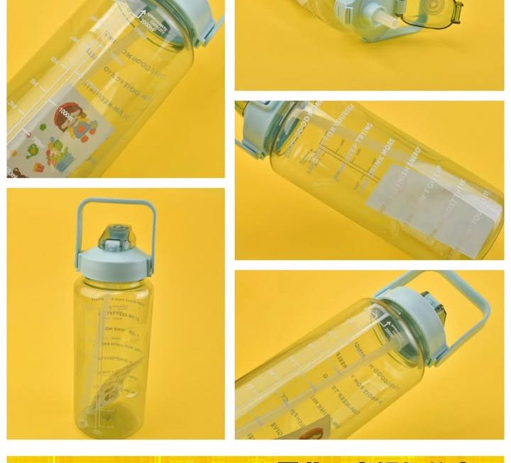 透明水樽2000ML ~$15